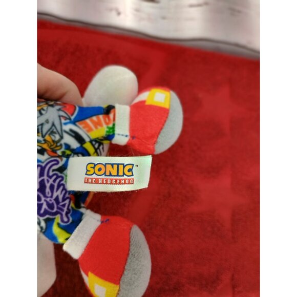 Sega 60th Anniversary Sonic The Hedgehog Sticker Bomb Toy Factory Mini Plush 7" - Picture 5 of 6